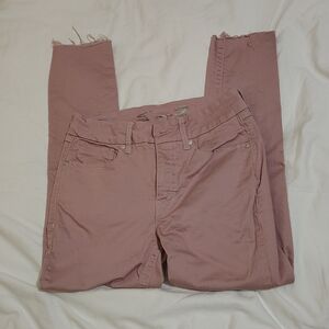 Seven7 Women's High Rise Mauve Jeans